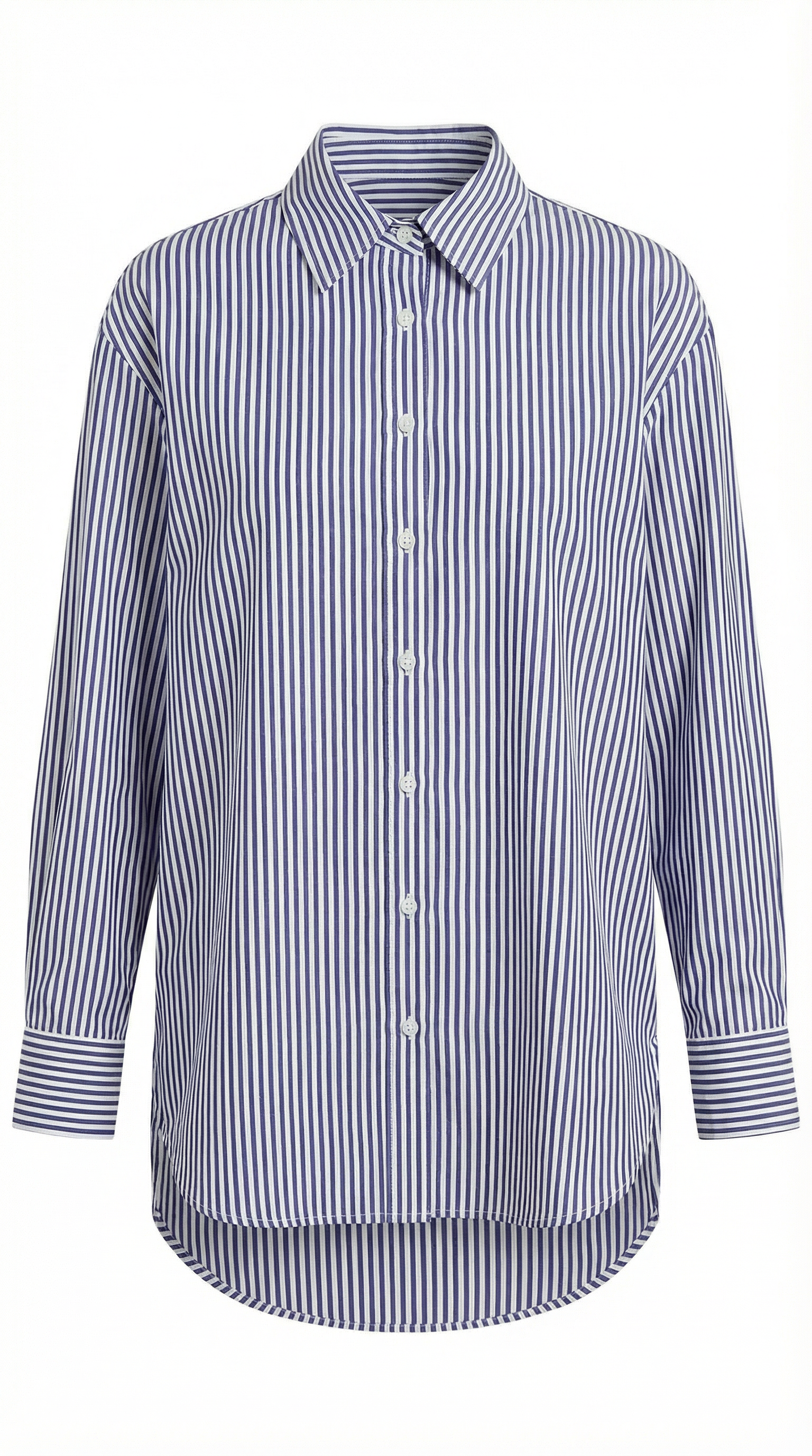 Juliana Striped Long Sleeve Blouse