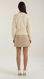 Kathleen Knitted V-Neck Sweater