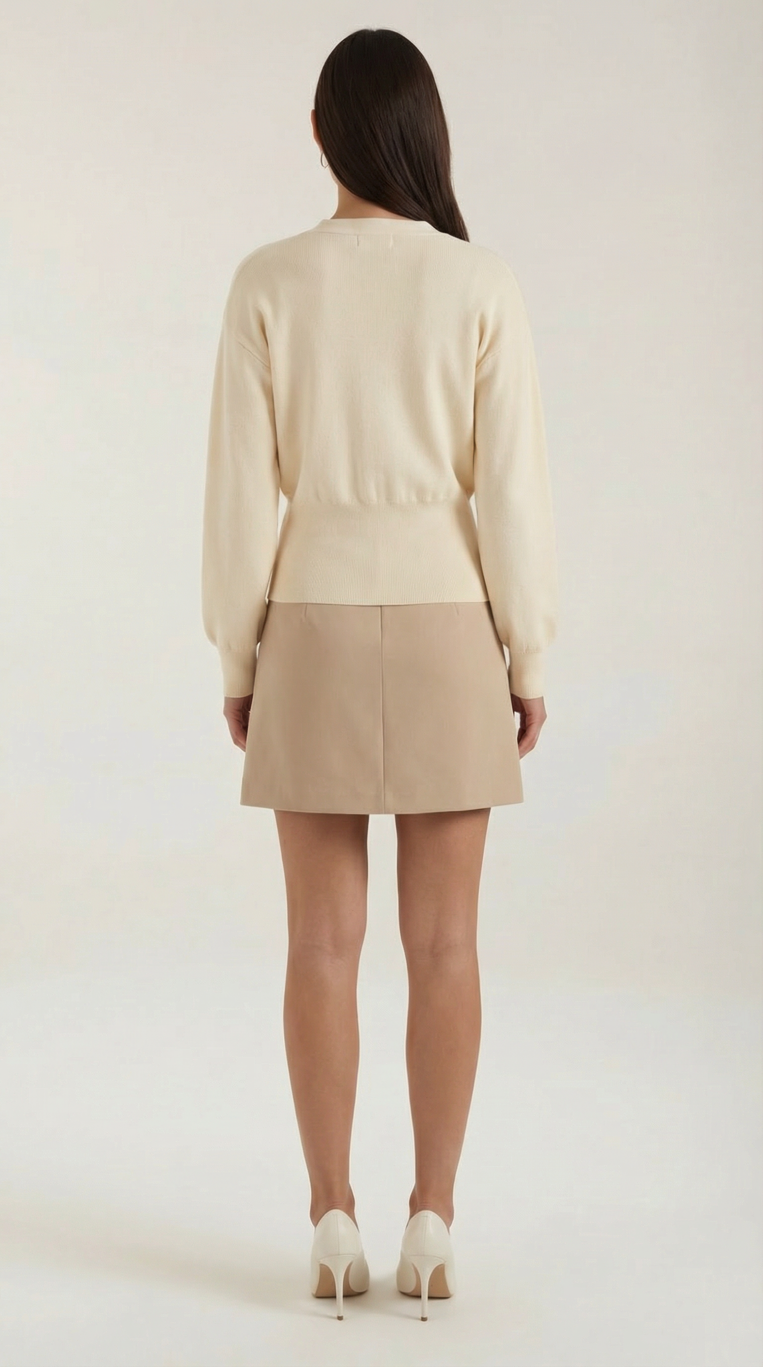 Kathleen Knitted V-Neck Sweater