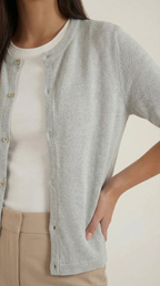 Kathryn Short-Sleeved Cardigan
