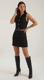 Kyrenia Cropped Waistcoat