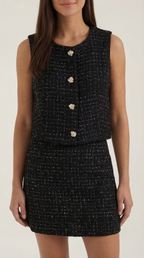 Kyrenia Cropped Waistcoat