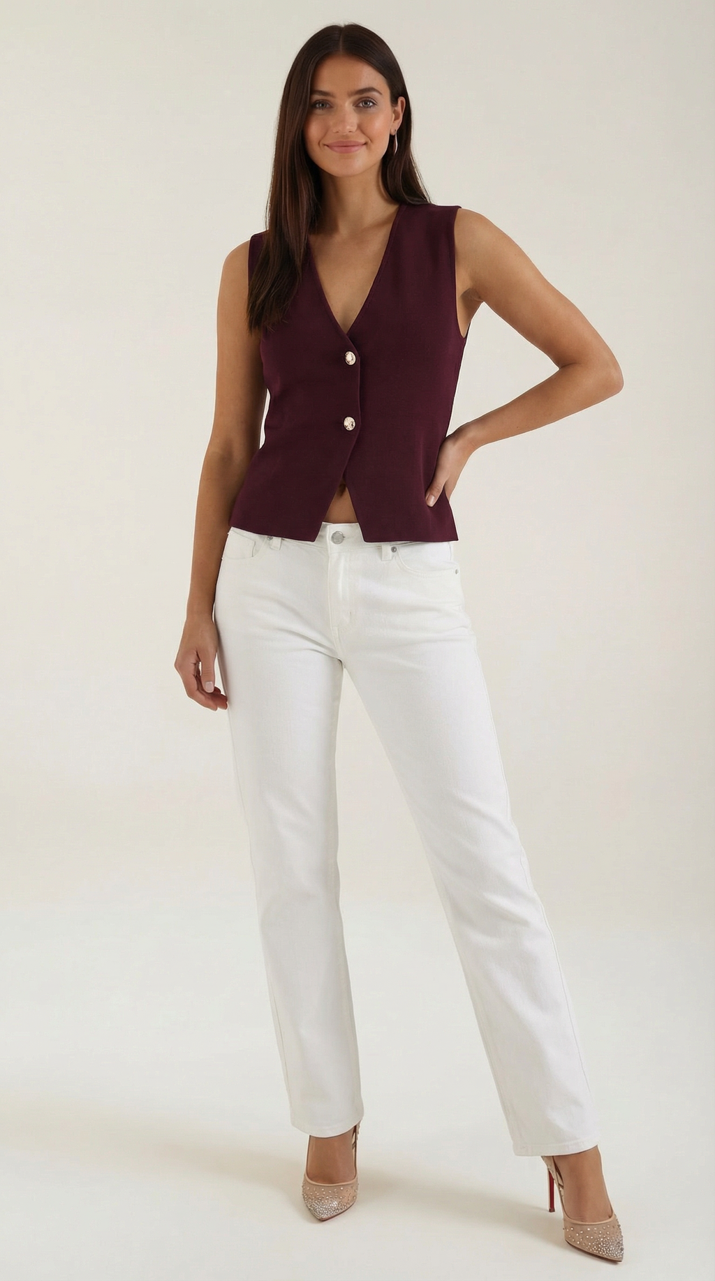 Lily Knit Waistcoat