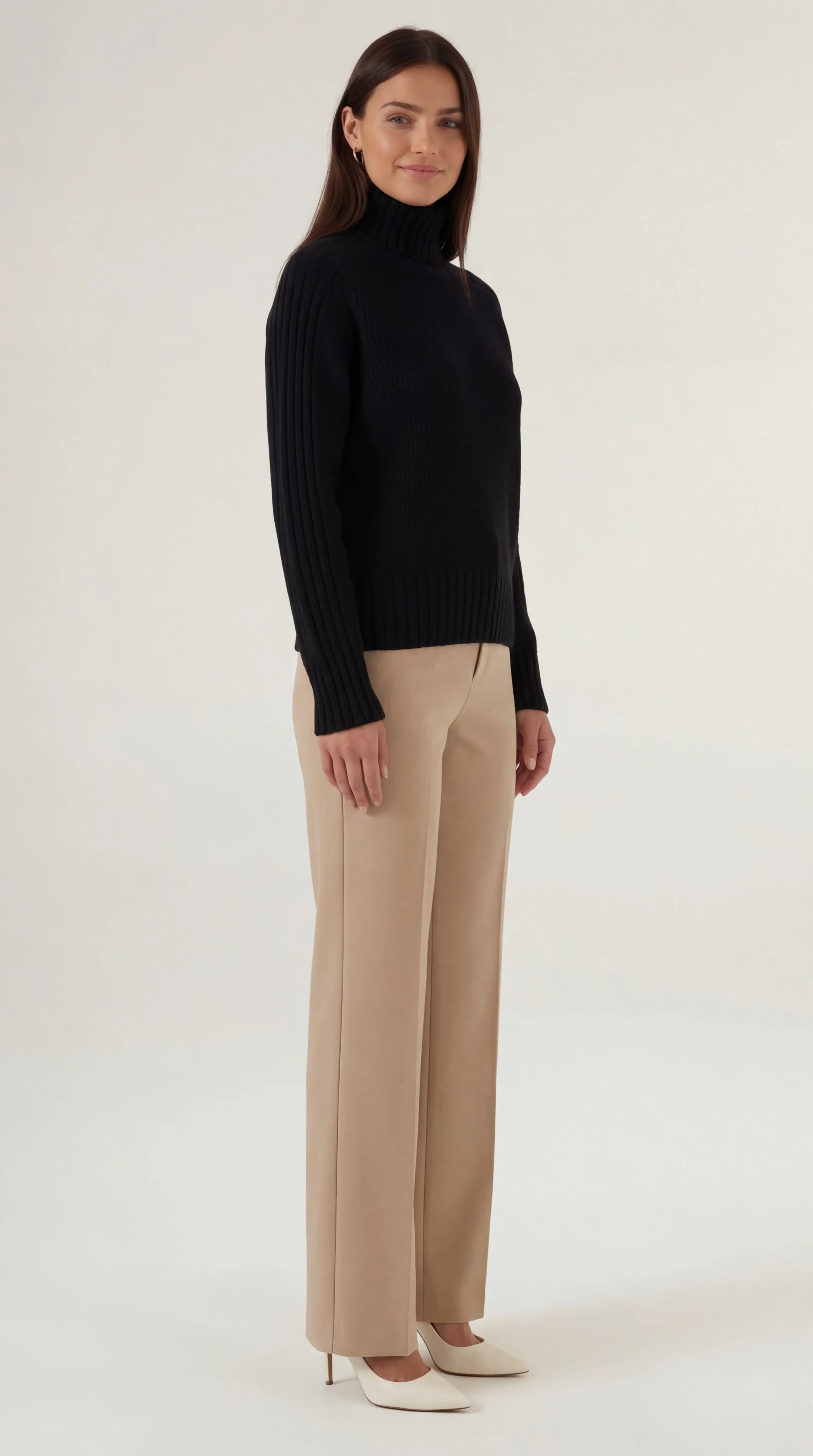 Lois Oversized Turtleneck Sweater