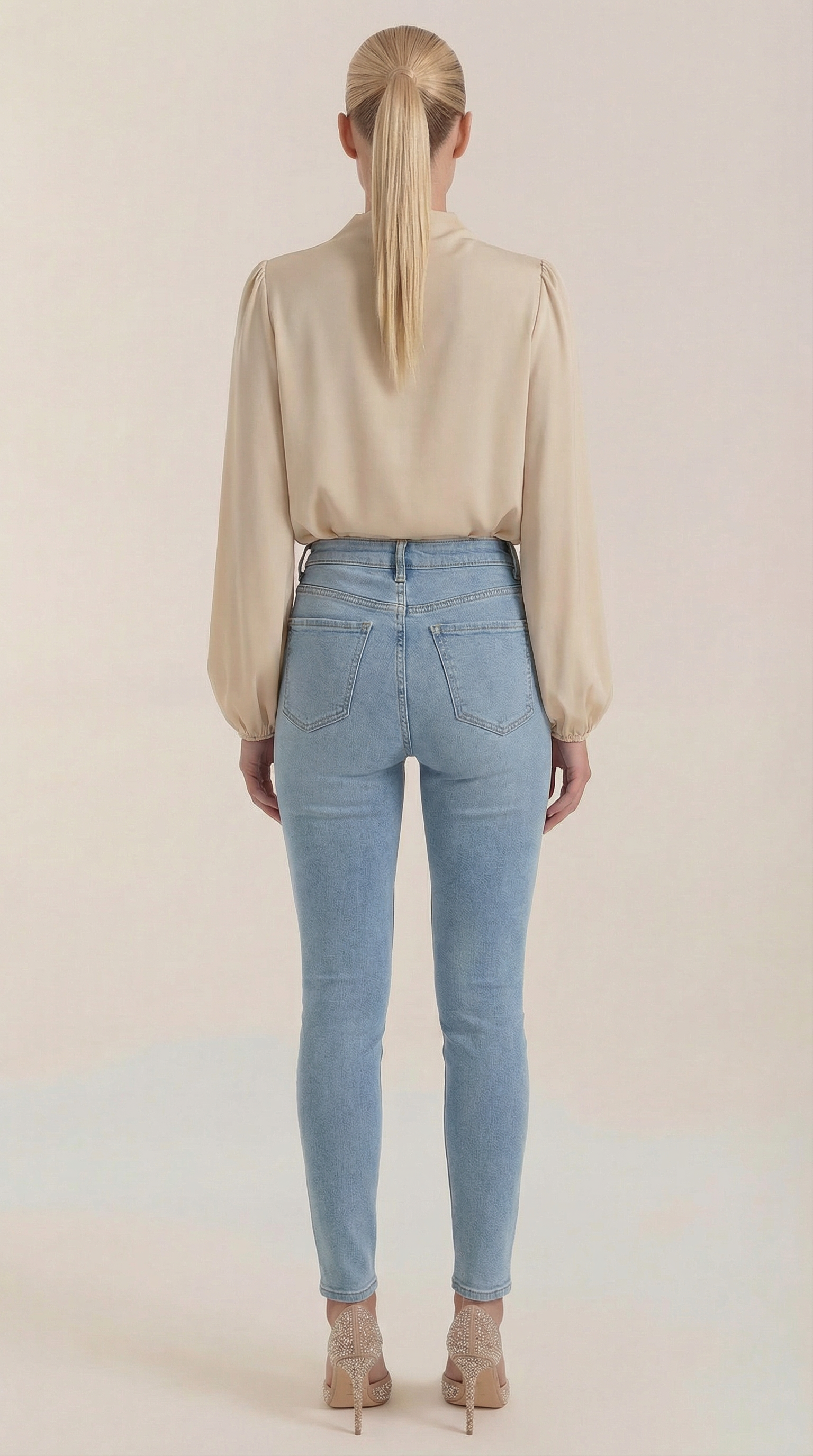 Marcia Draped Long Sleeve Blouse