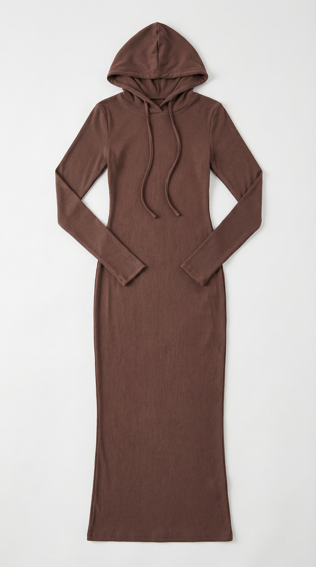 Marilyn Hooded Bodycon Maxi Dress