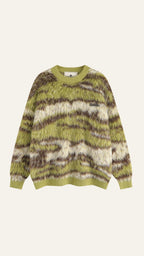 Melanie Long Sleeve Patterned Sweater