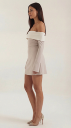 Odessa Off-Shoulder Mini Dress