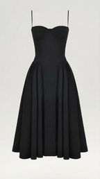 Odette Corset Midi Dress