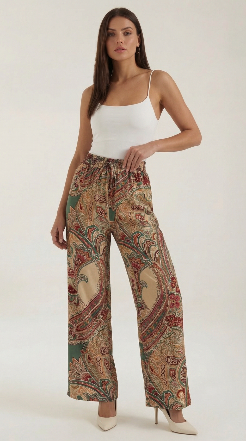 Pam Paisley Pants