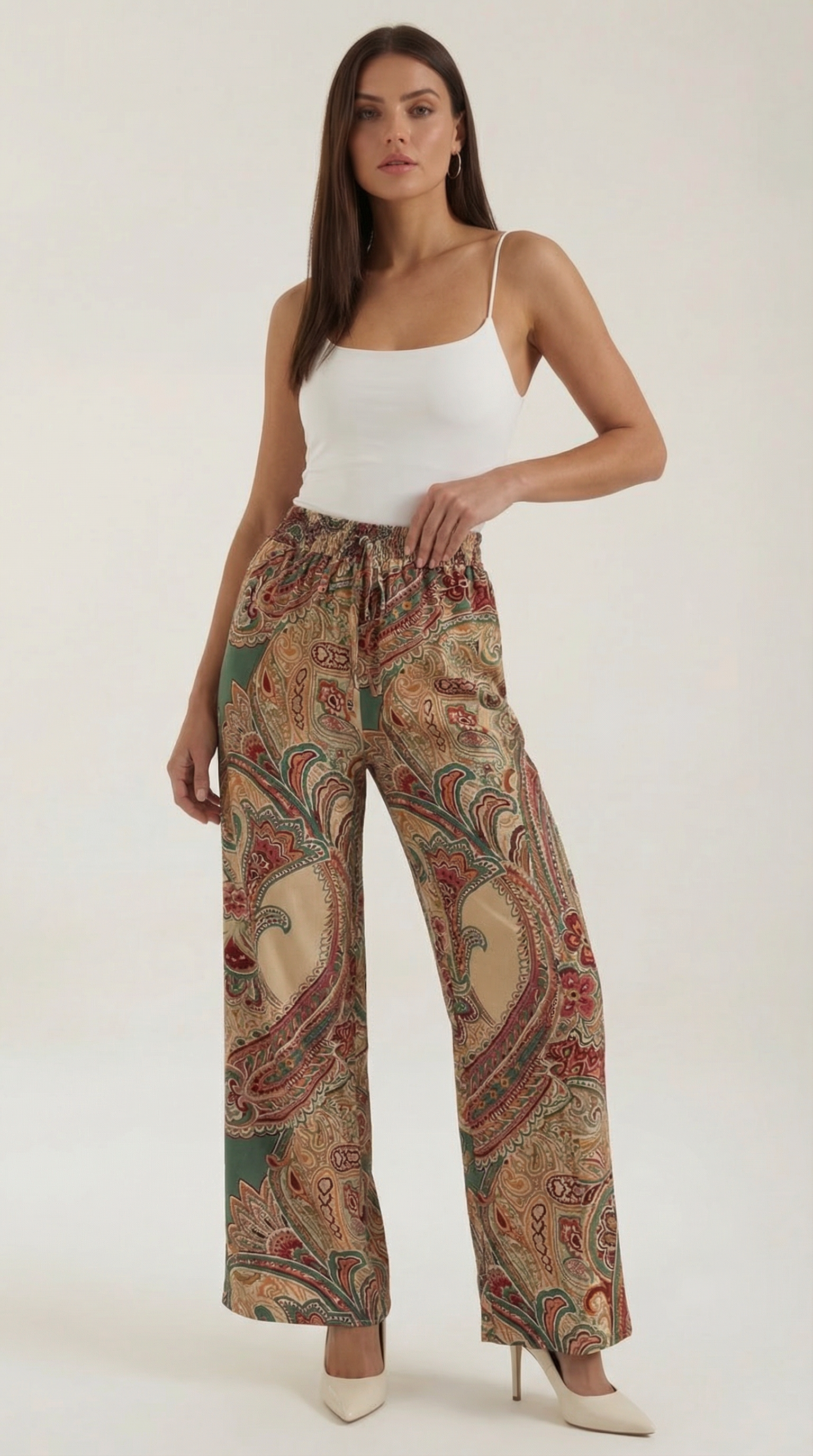 Pam Paisley Pants