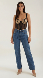 Penelope Corset Crop Top