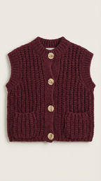 Philomena Knitted Waistcoat