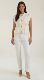 Philomena Knitted Waistcoat