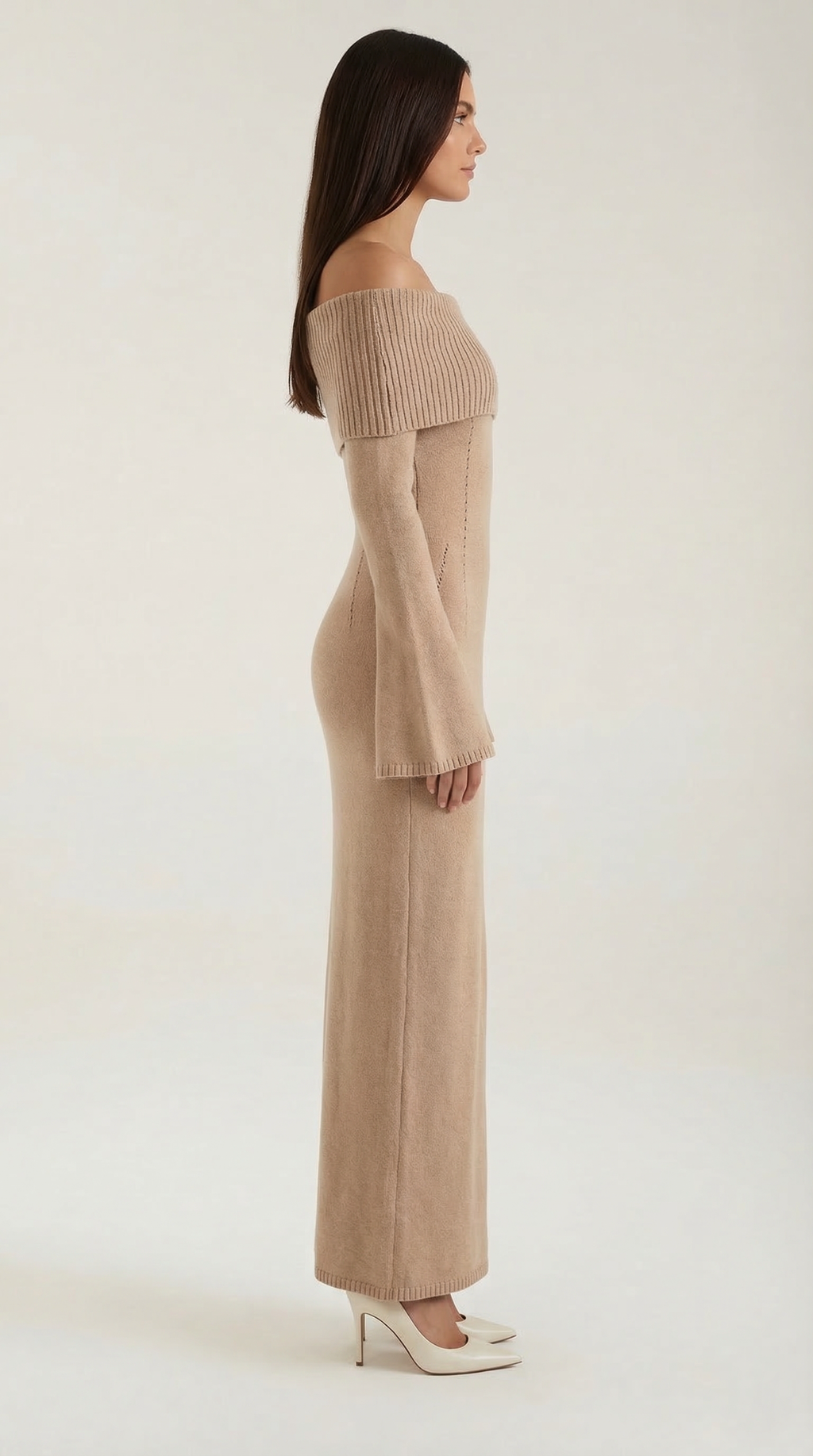 Quinlan Maxi Off-Shoulder Bodycon Dress