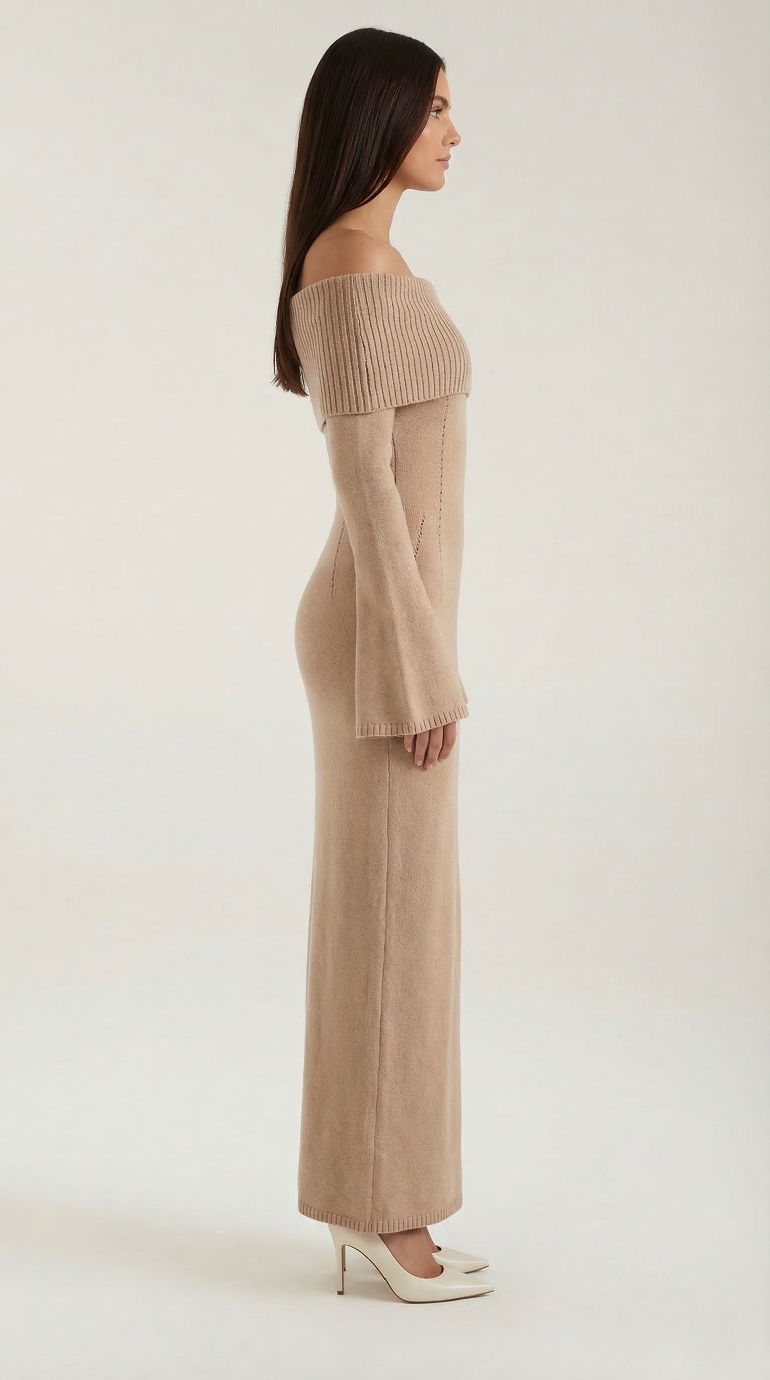 Quinlan Maxi Off-Shoulder Bodycon Dress