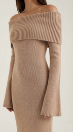 Quinlan Maxi Off-Shoulder Bodycon Dress