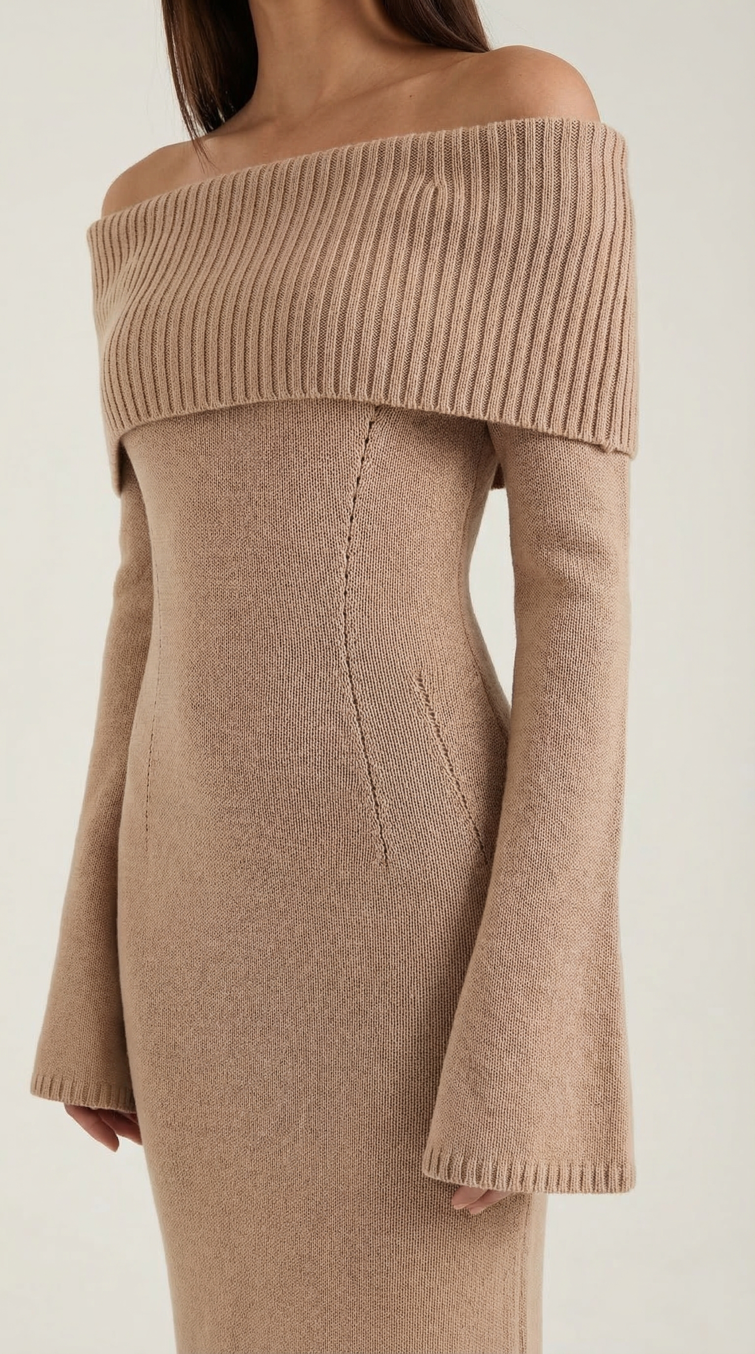 Quinlan Maxi Off-Shoulder Bodycon Dress