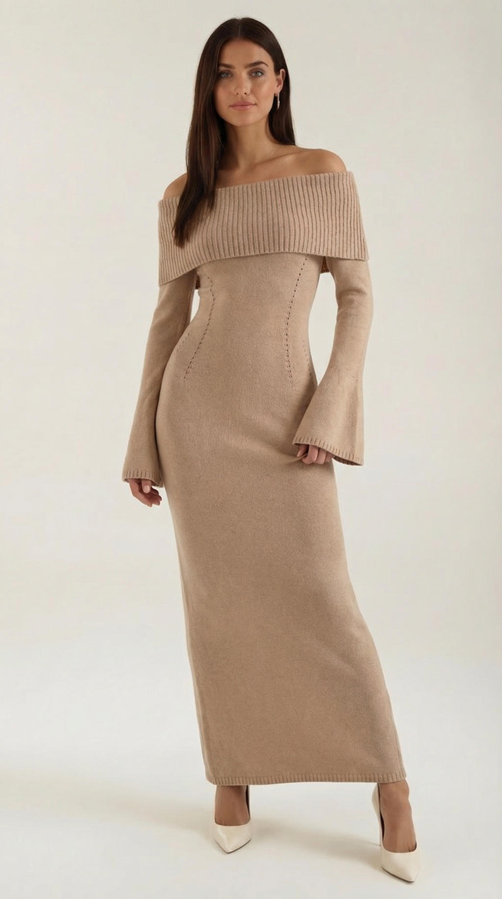 Quinlan Maxi Off-Shoulder Bodycon Dress