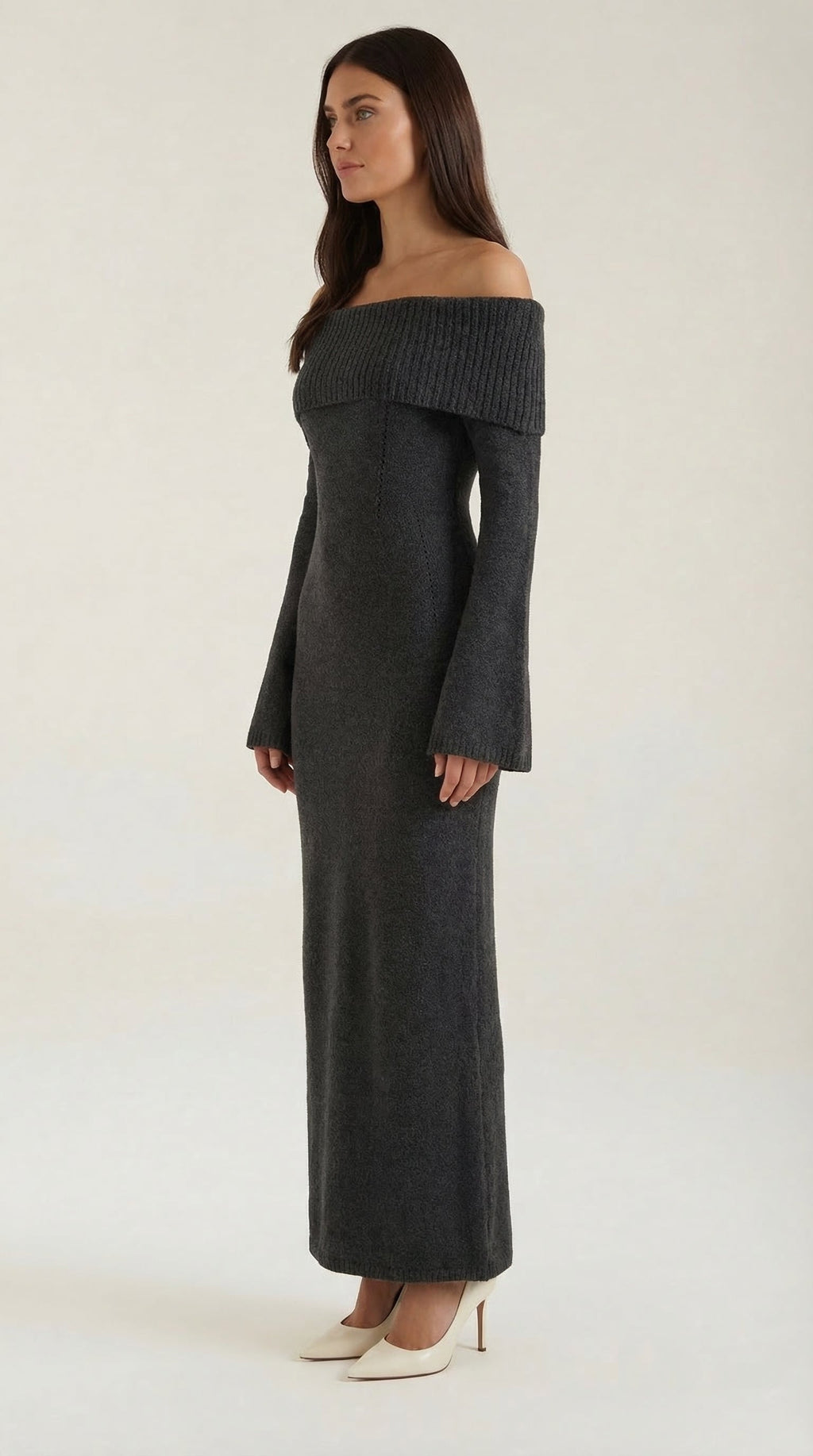 Quinlan Maxi Off-Shoulder Bodycon Dress