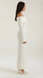 Quinlan Maxi Off-Shoulder Bodycon Dress