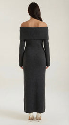 Quinlan Maxi Off-Shoulder Bodycon Dress