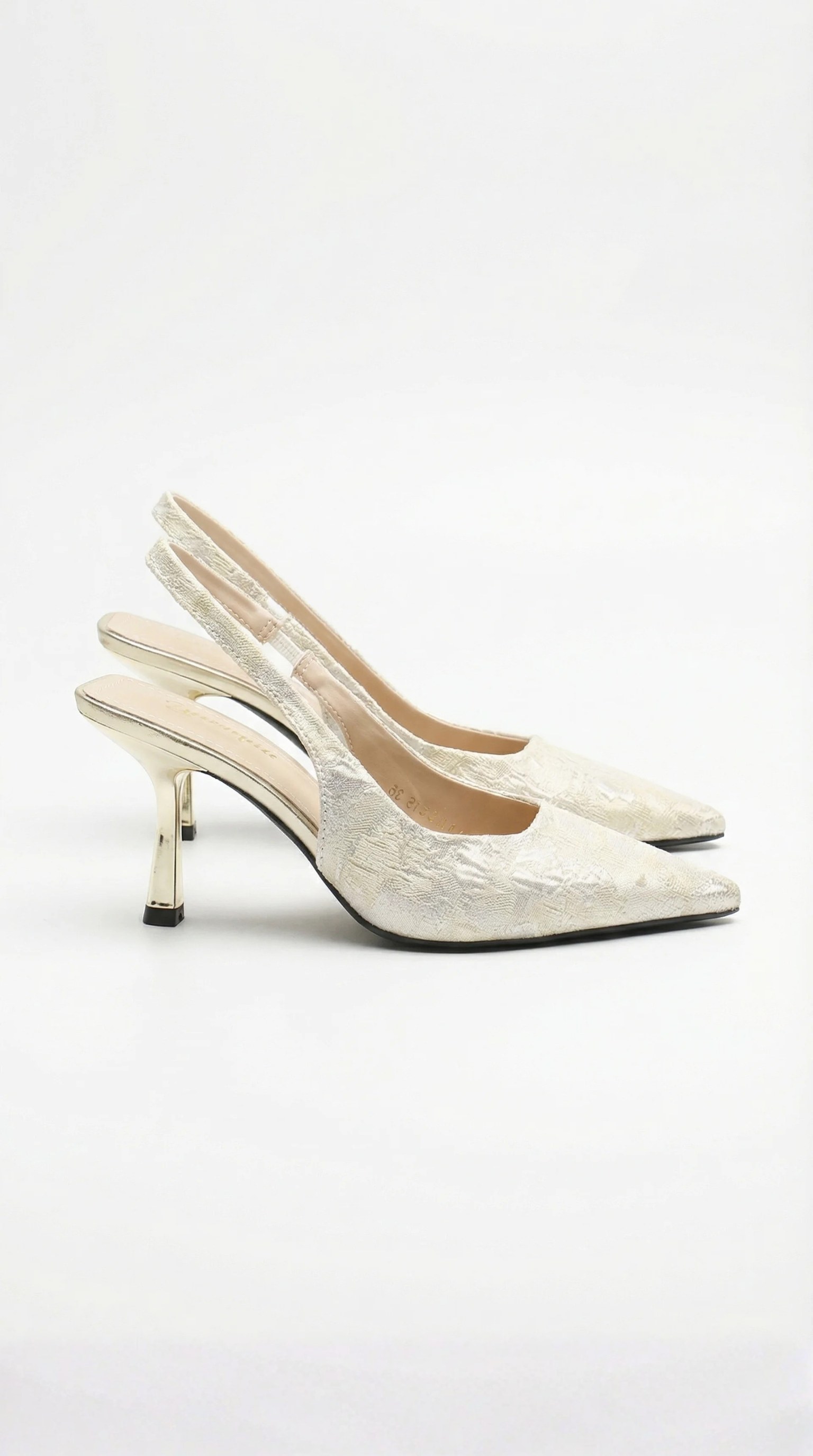 Rachel Lace Heeled Sandals