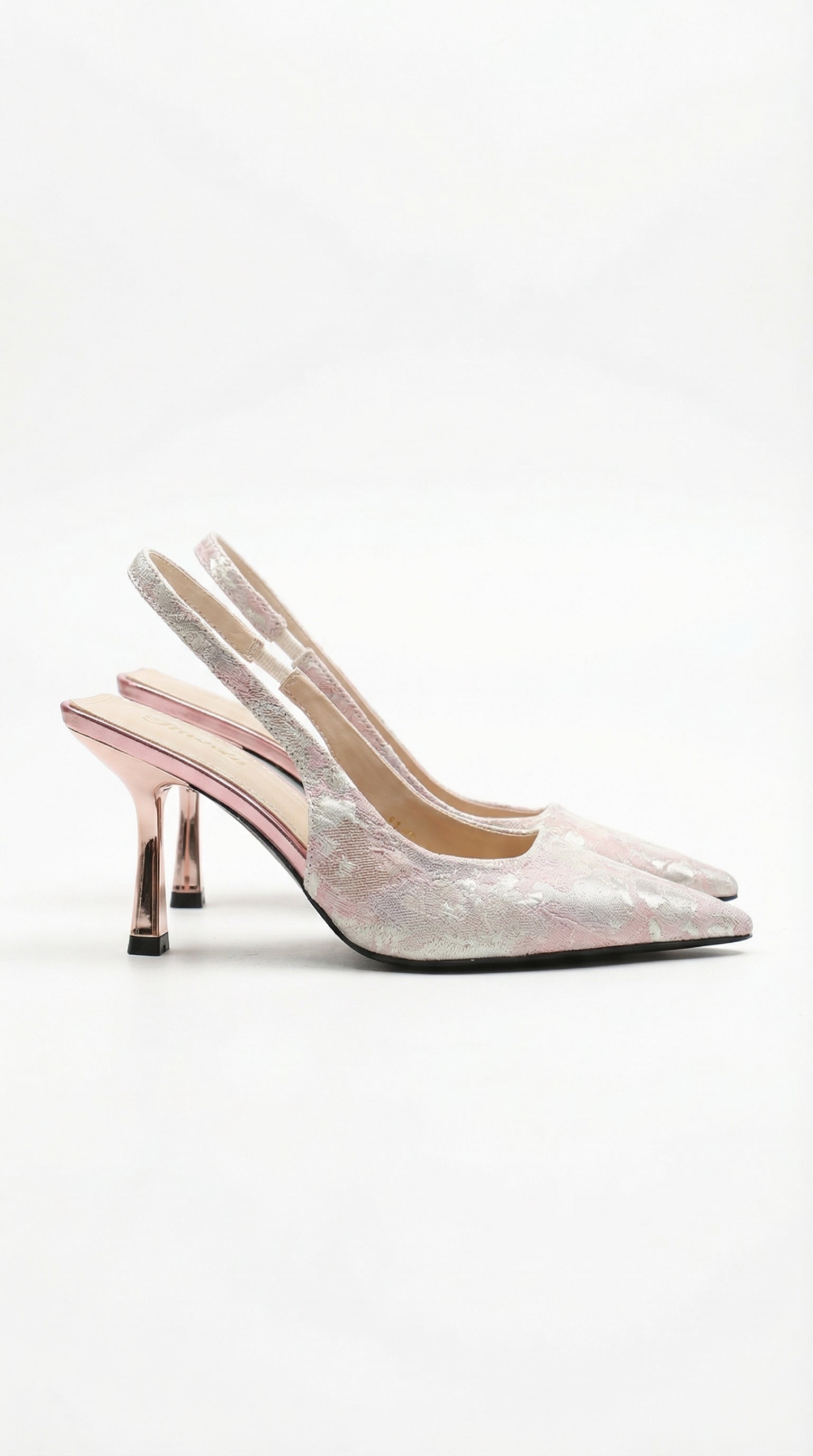 Rachel Lace Heeled Sandals