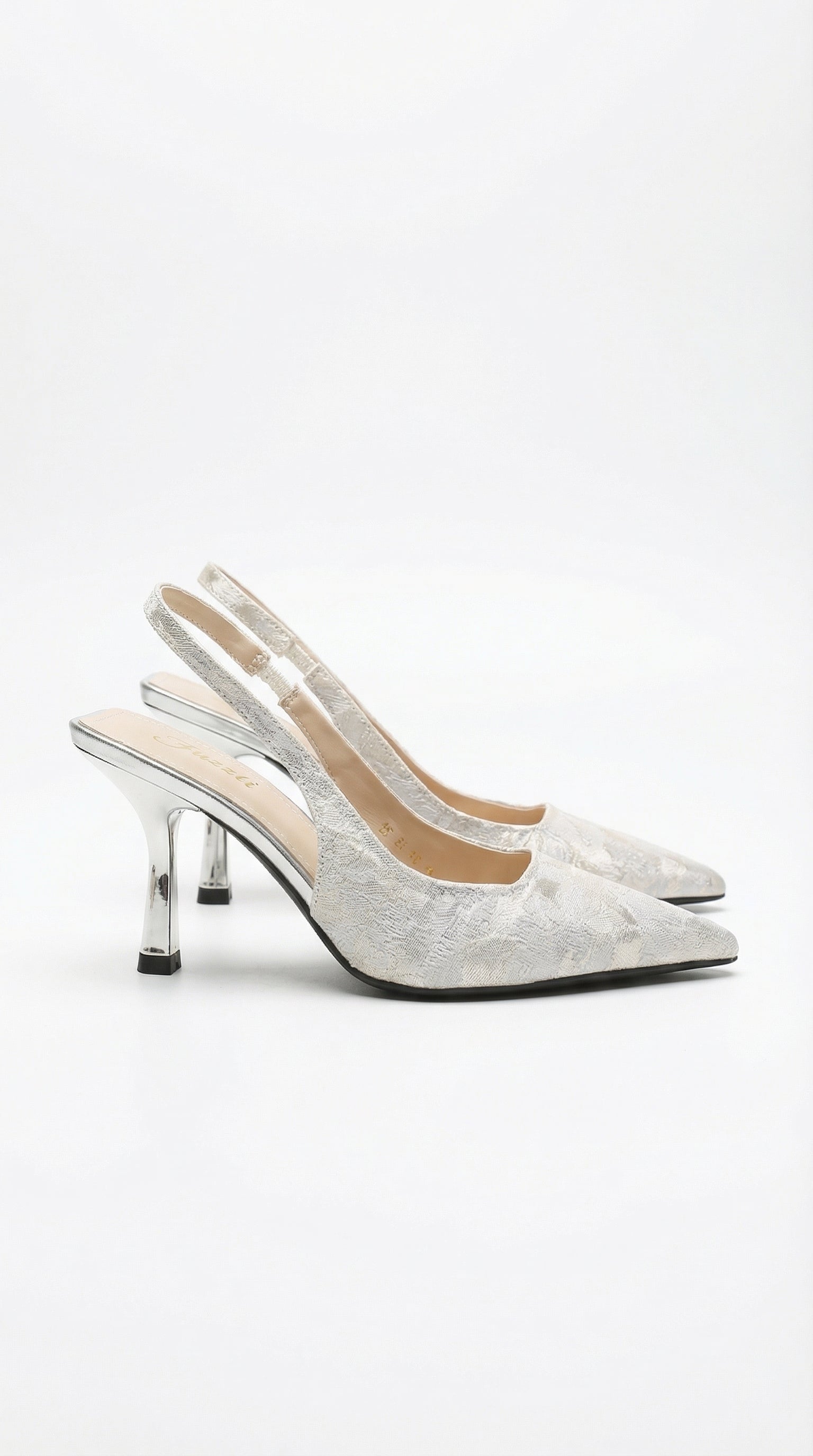Rachel Lace Heeled Sandals