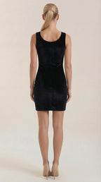 Rachelle Square Neck Mini Dress