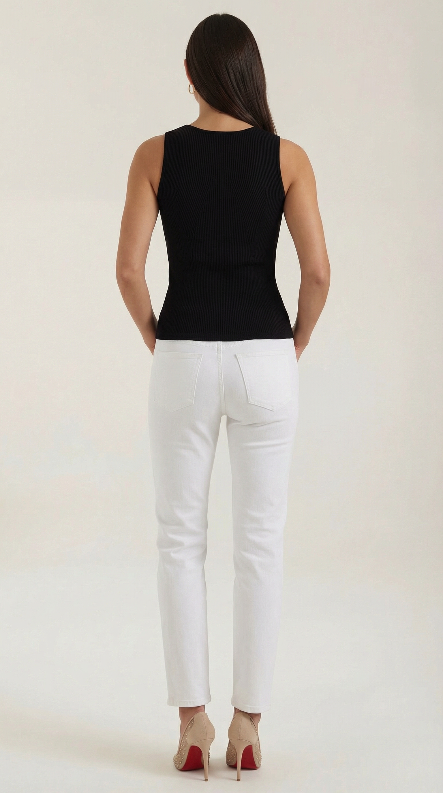 Rain Ribbed Tank Top
