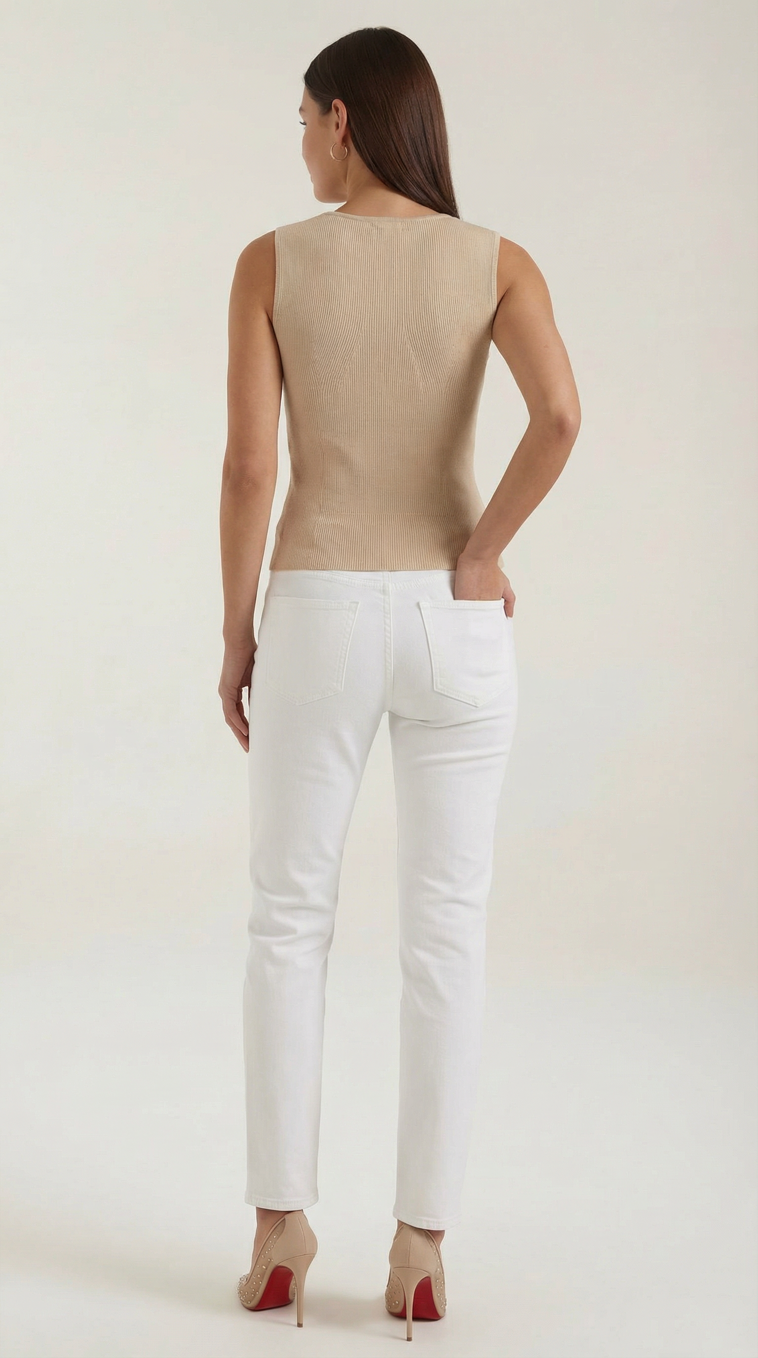 Rain Ribbed Tank Top