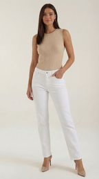 Rain Ribbed Tank Top