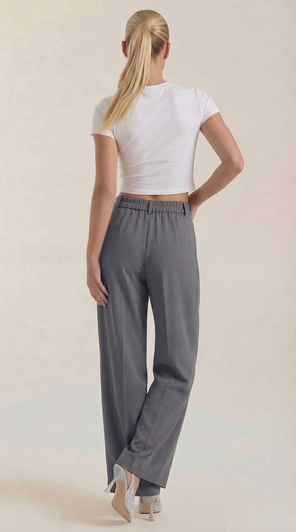 Rebecca Wide-Leg Office Trousers
