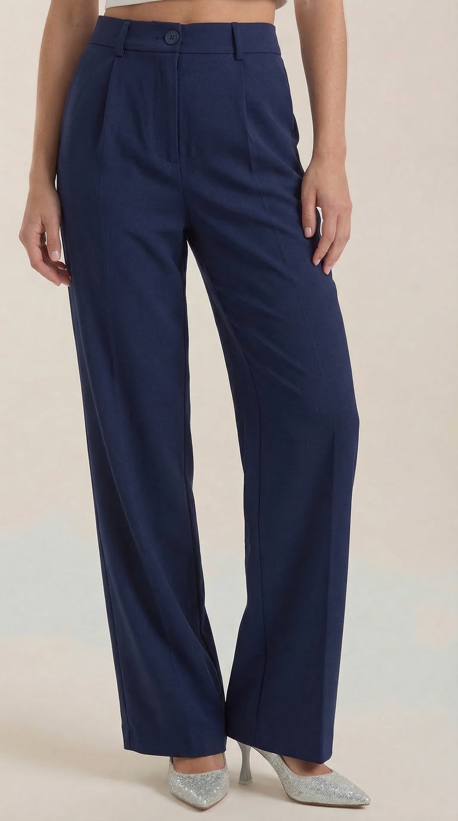 Rebecca Wide-Leg Office Trousers