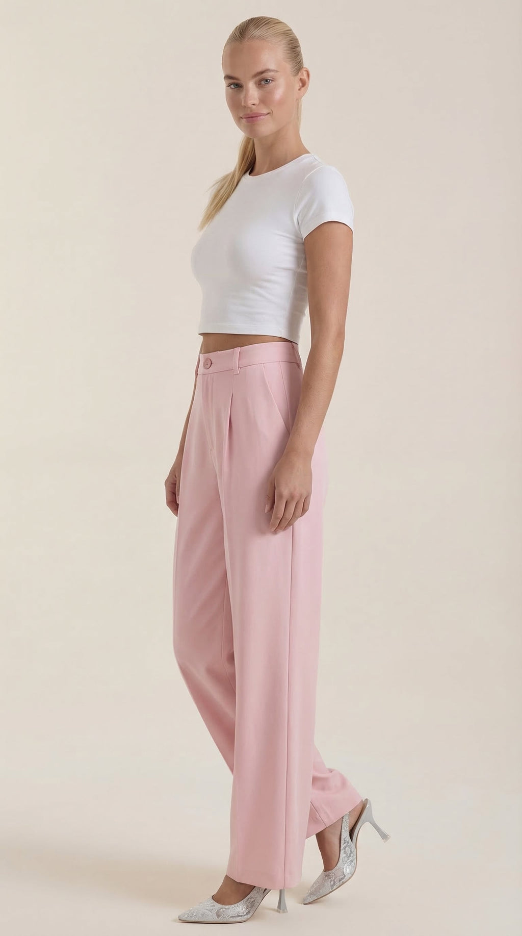 Rebecca Wide-Leg Office Trousers