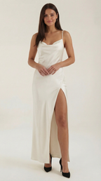 Rhiannon Silky Maxi Slip Dress