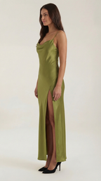 Rhiannon Silky Maxi Slip Dress