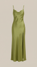 Rhiannon Silky Maxi Slip Dress