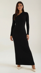 Roberta Long Sleeve Bodycon Maxi Dress