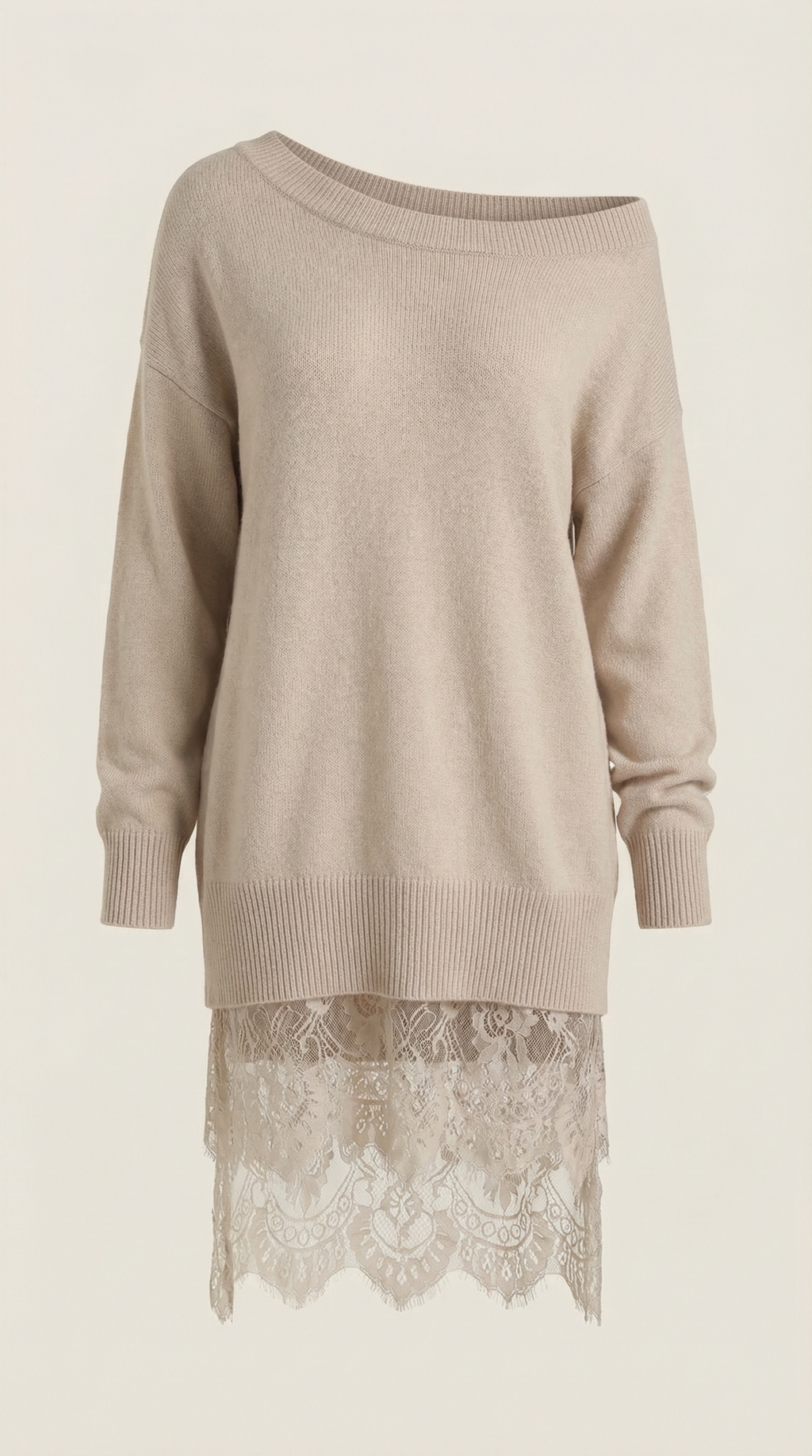 Rosemary Lace Hem Dress