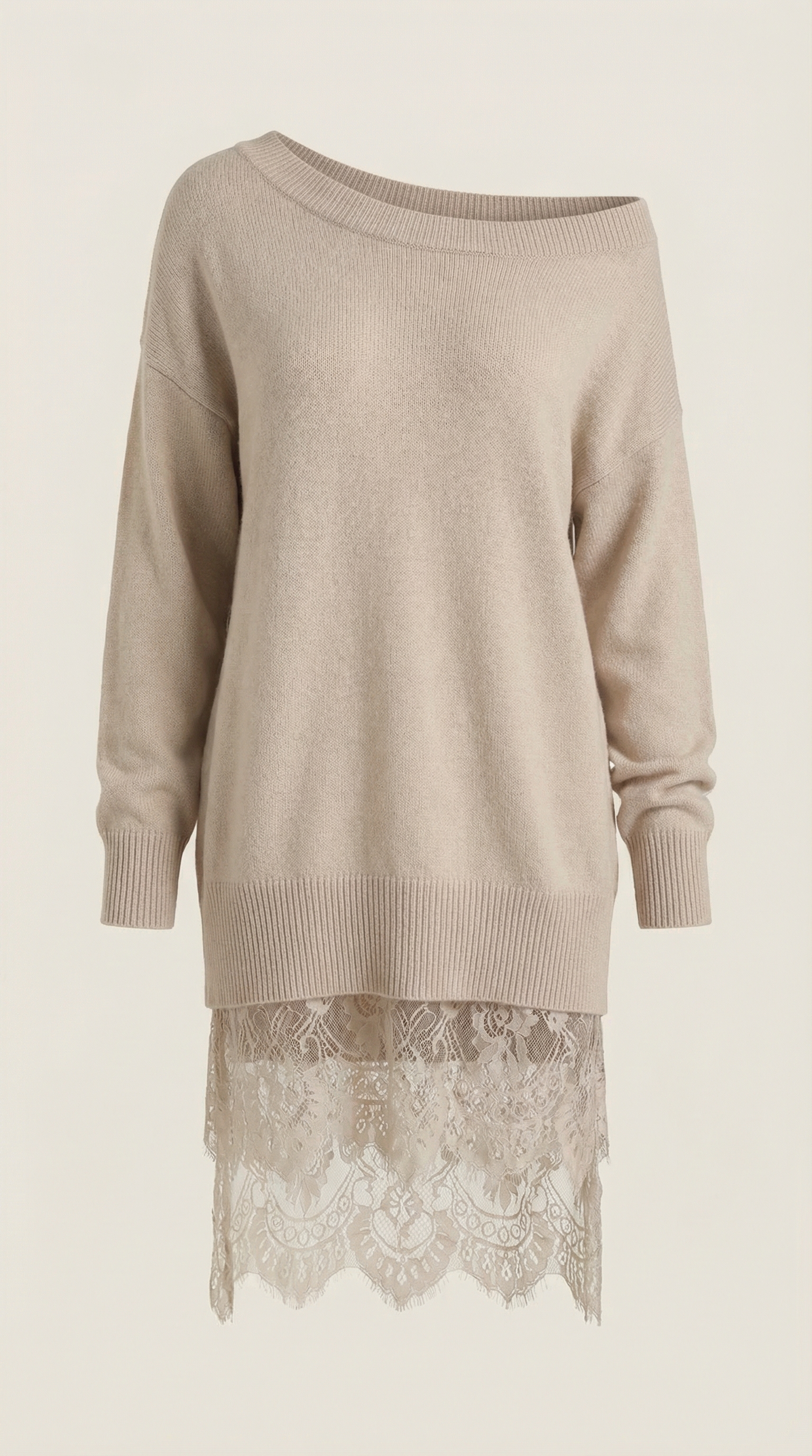 Rosemary Lace Hem Dress