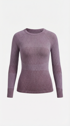 Samantha Ribbed Long-Sleeve Top