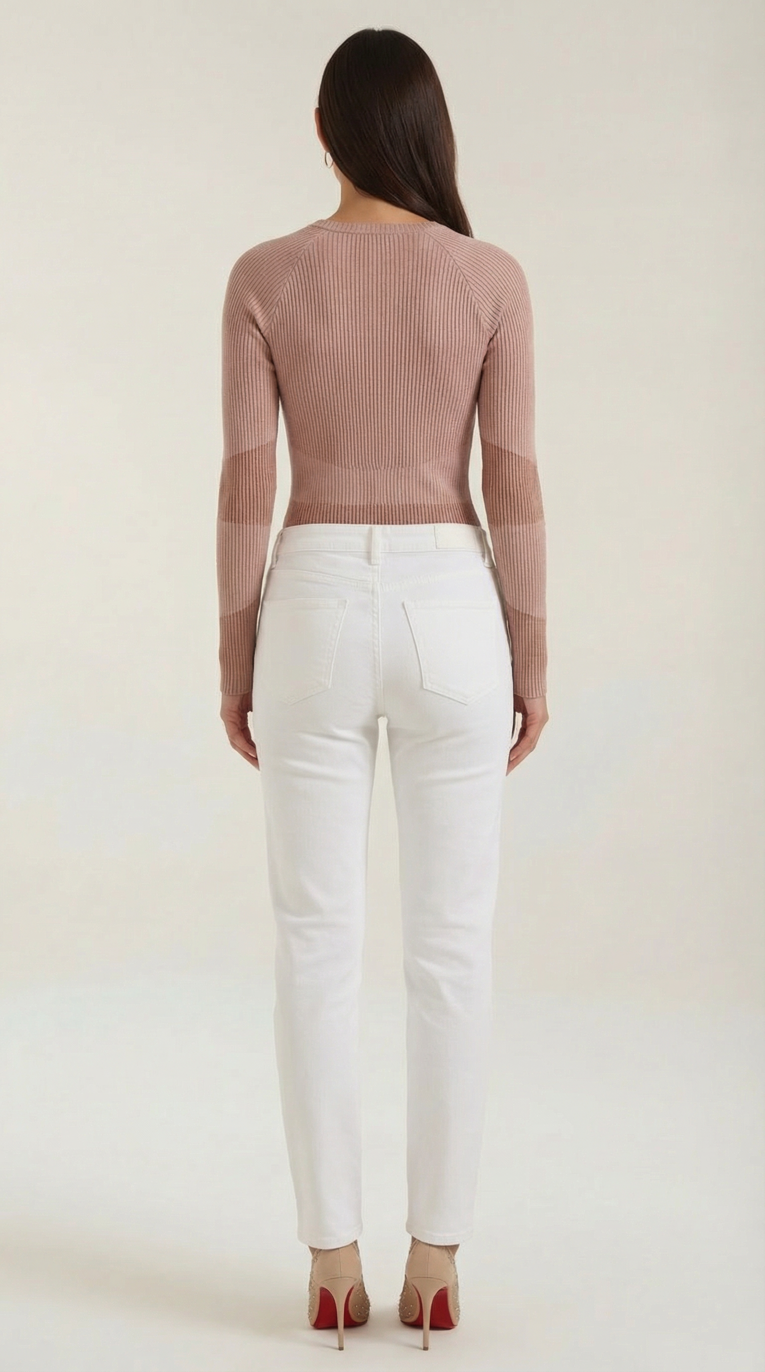 Samantha Ribbed Long-Sleeve Top