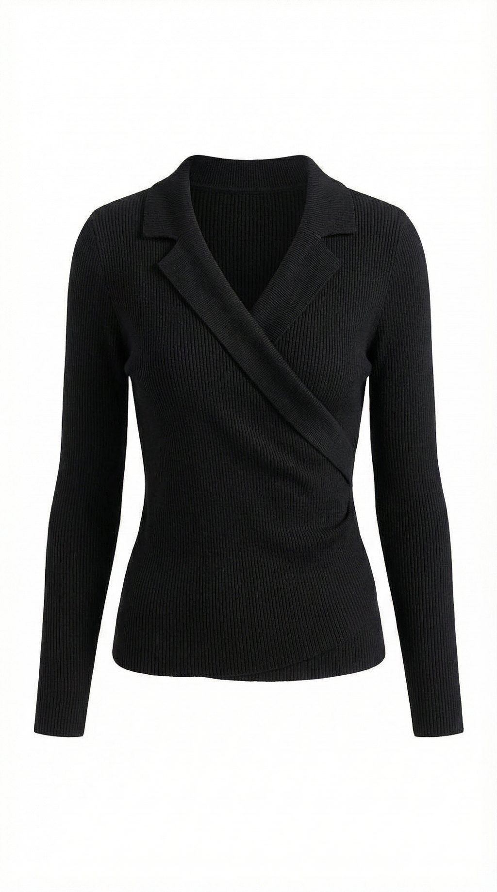 Sara Wrap Knit Sweater