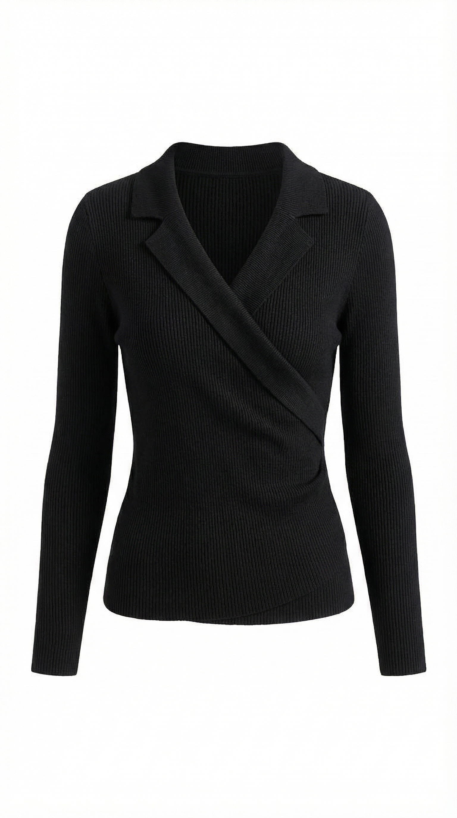 Sara Wrap Knit Sweater