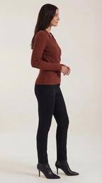 Sara Wrap Knit Sweater
