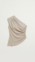 Selene Sleeveless One-Shoudler Top