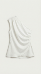 Selene Sleeveless One-Shoudler Top