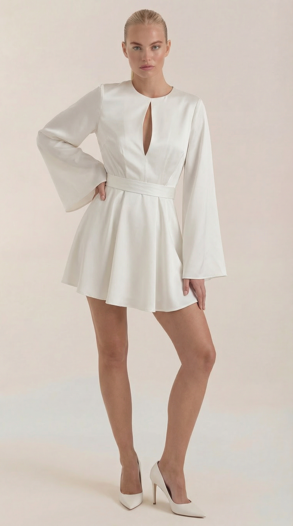 Serena Flowy Mini Dress
